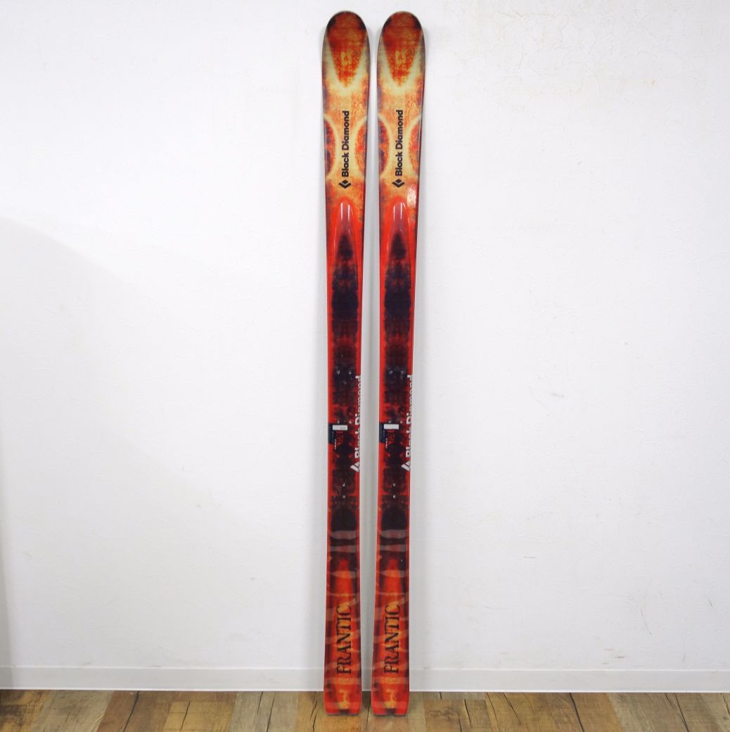 Black Diamond FRANTIC 159cm スキー エクスペディション3WRスキーポール(140cm): ブラック