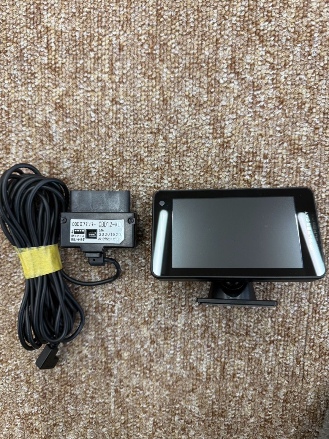 ユピテル レーダー探知機 A1100 OBDⅡ アダプターGPS - メルカリ