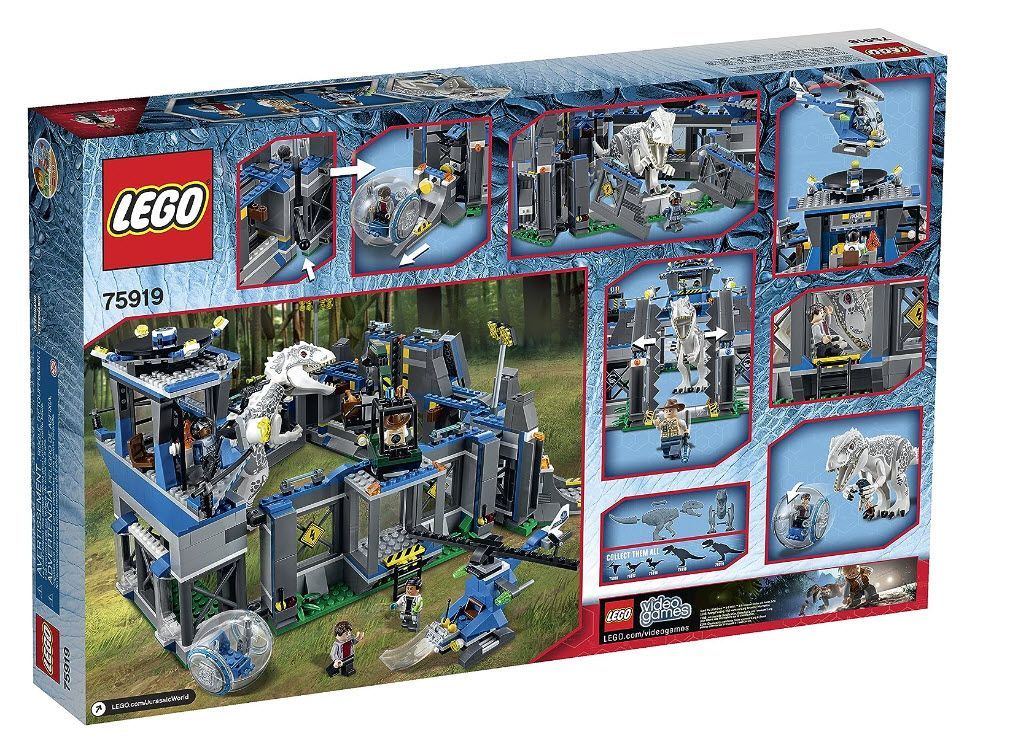 [希少]レゴジュラシックワールド 7-12 75919 LEGO レゴ ジュラシックワールド インドミナス・レックスの脱走