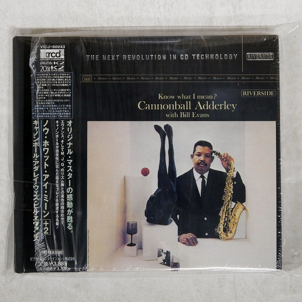 国内盤 CANNONBALL ADDERLEY/KNOW WHAT I MEAN/JVC VICJ60243 CD