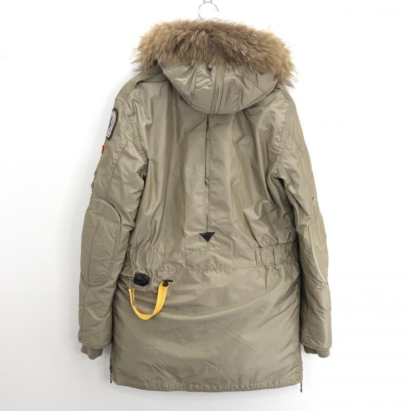 【中古】Parajumpers ダウンジャケット M ベージュ パラジャンパーズ[10]