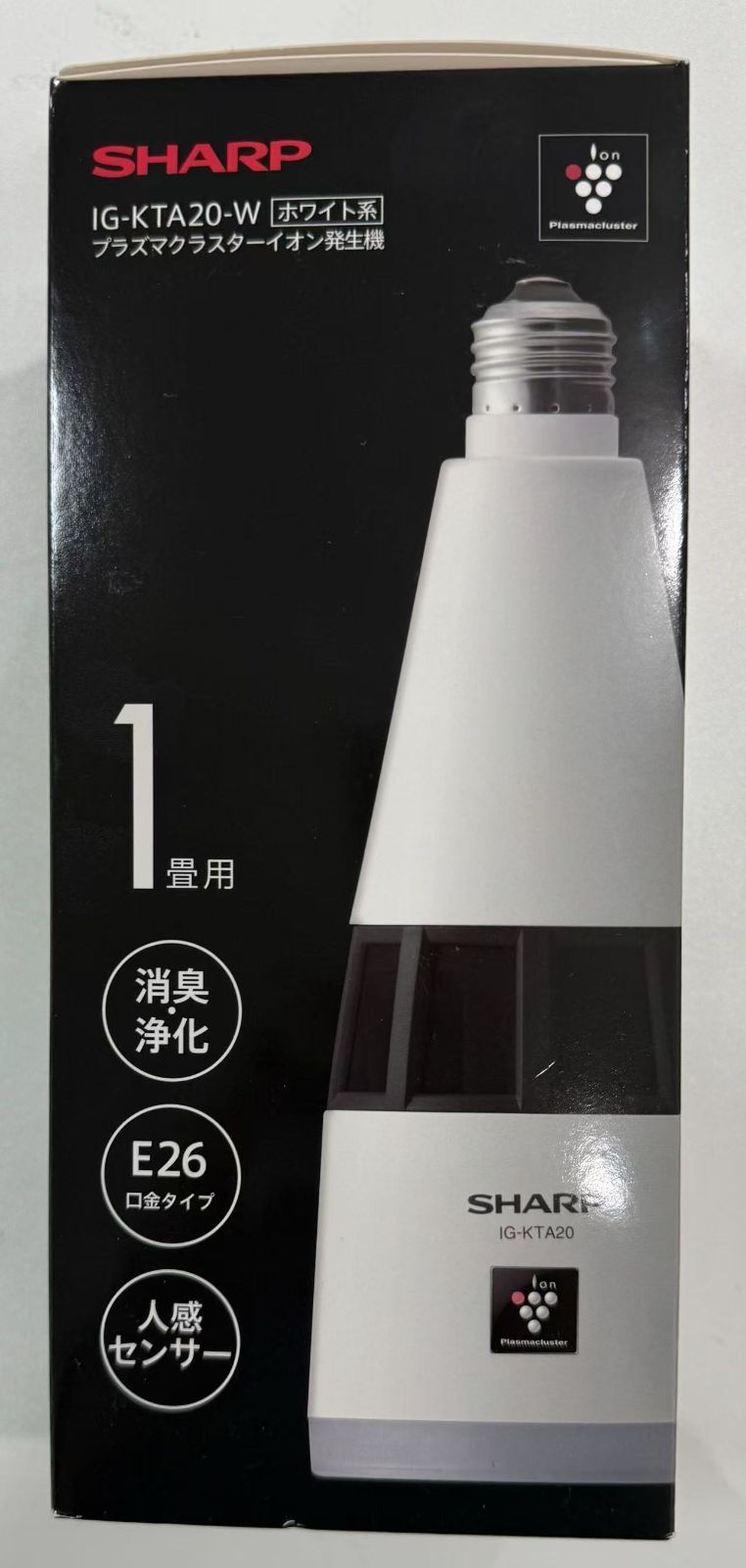 新品未使用　シャープ　プラズマクラスターイオン発生機　IG-KTA20-W Amazon | シャープ プラズマクラスター イオン発生機 トイレ用