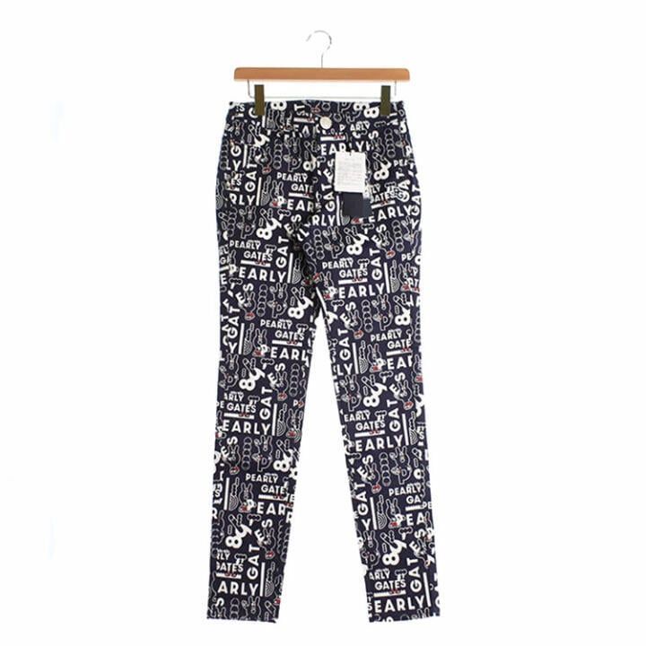 ♥ 新古品 パーリーゲイツ｜レディース｜Ｍサイズ｜ロングパンツ｜ ゴルフ用品