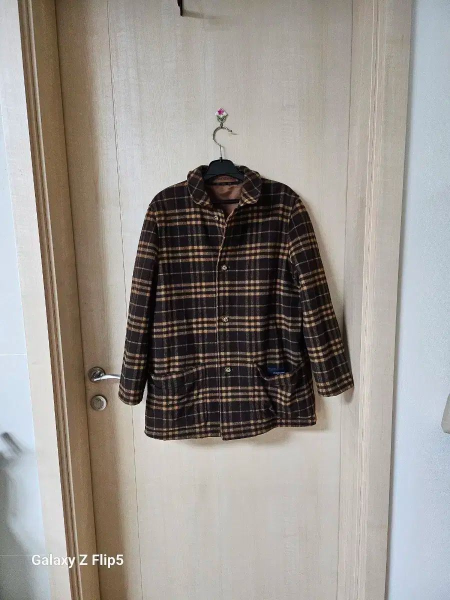 バーバリー ブラザーズ チェック ショート コート