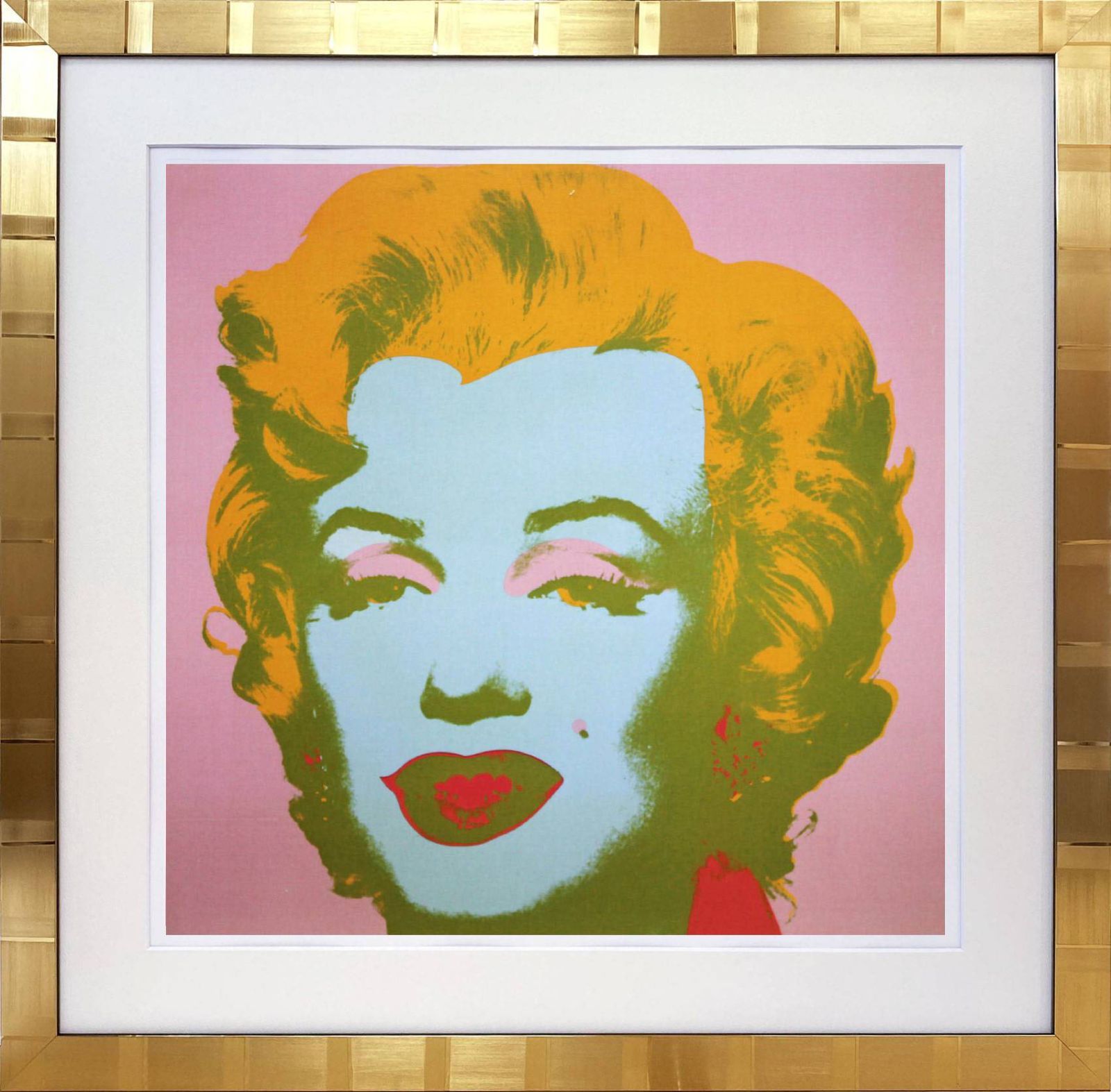 アンディ ウォーホル「マリリン モンロー(ペイルピンク)1967」展示用