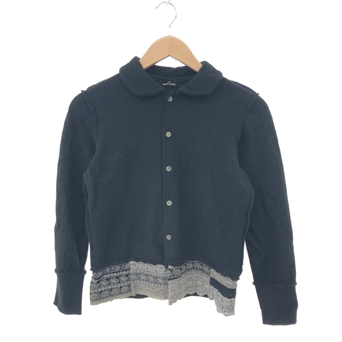 コムデギャルソン レースブラウス カーディガン tricot COMME des GARCONS トリココムデギャルソン レースデザイン 襟