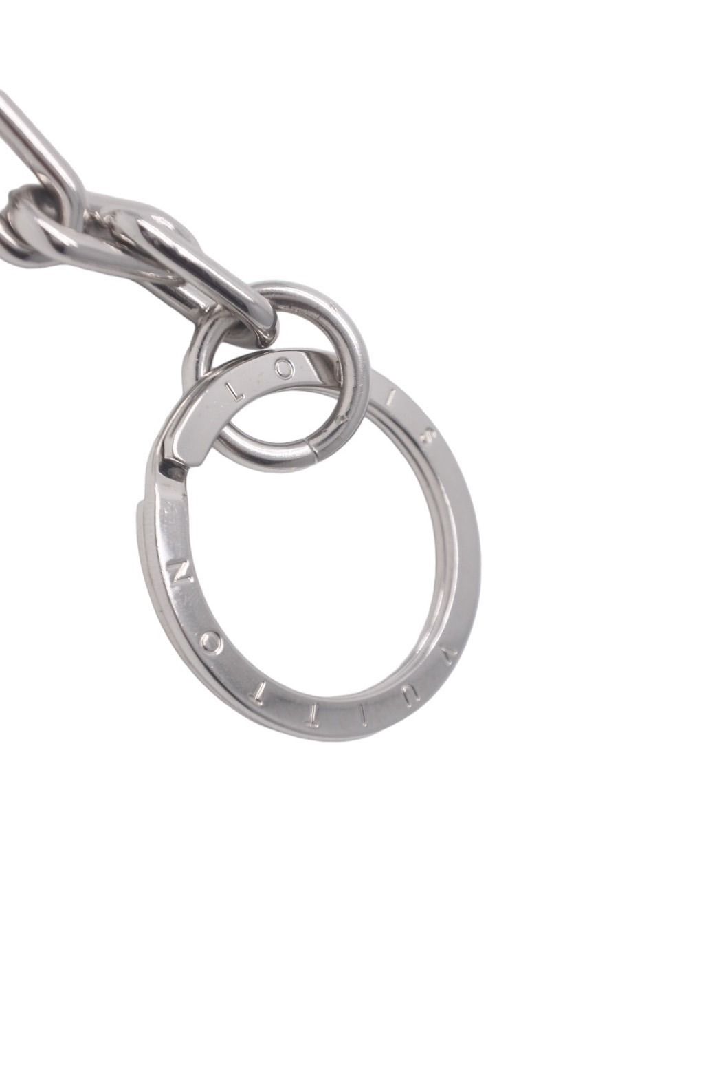 ルイ・ヴィトン。良品銀色付属ウォーレットチェーン LOUIS VUITTON ルイヴィトン ウォレットチェーン シルバーカラー