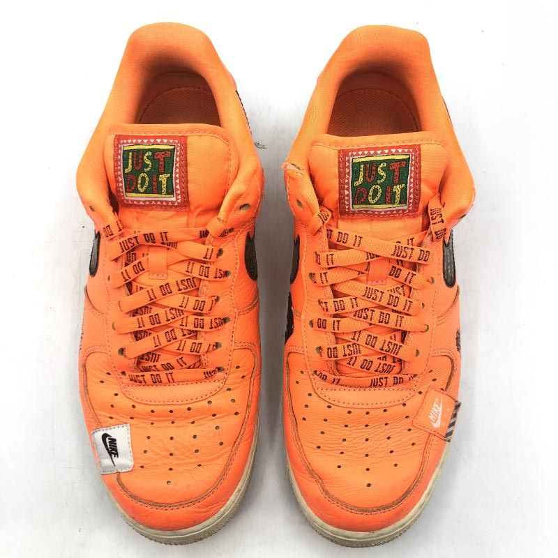 NIKE AIR FORCE 1 07 PRM JDI オレンジ 27.5cm AR7719-800 ナイキ 17