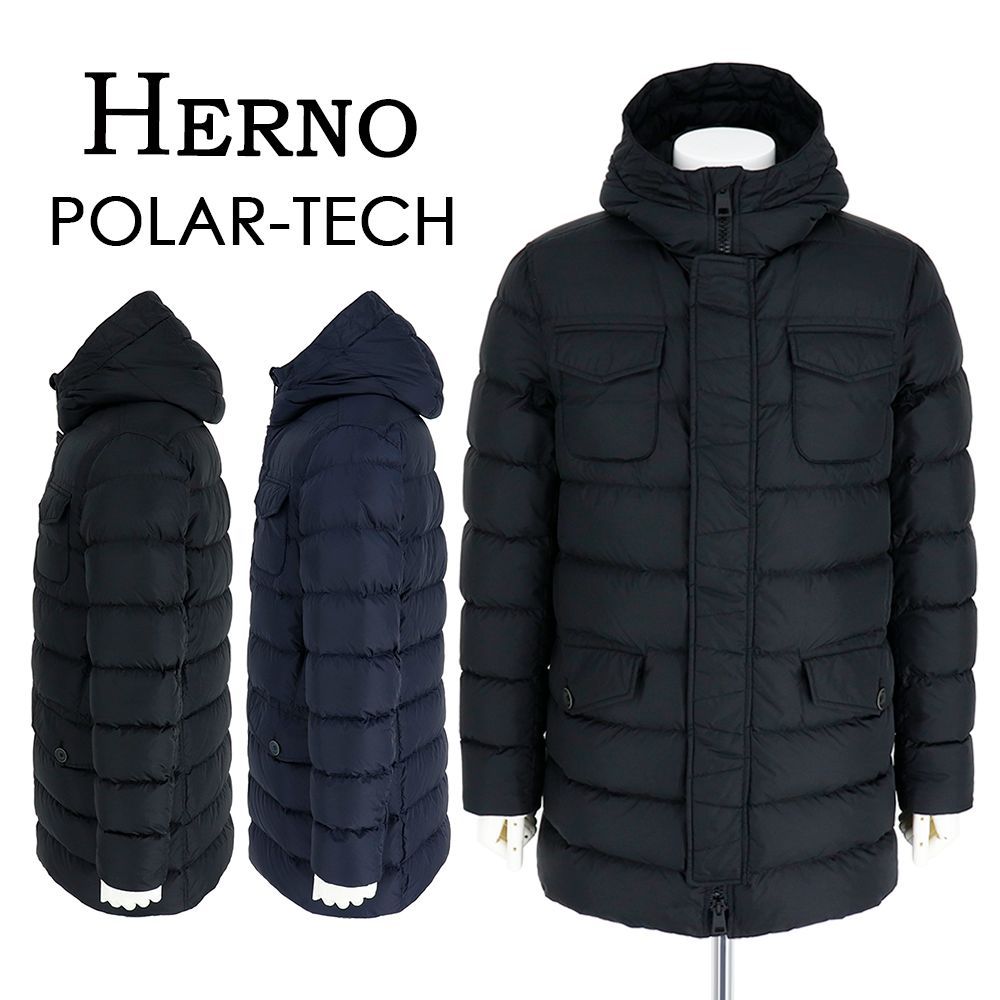 ダウンジャケット/コート HERNO / POLAR TECH 4ポケットフードダウン