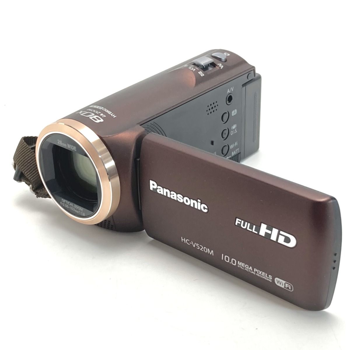 コレクション Panasonic パナソニック HC-V520M ブラウン