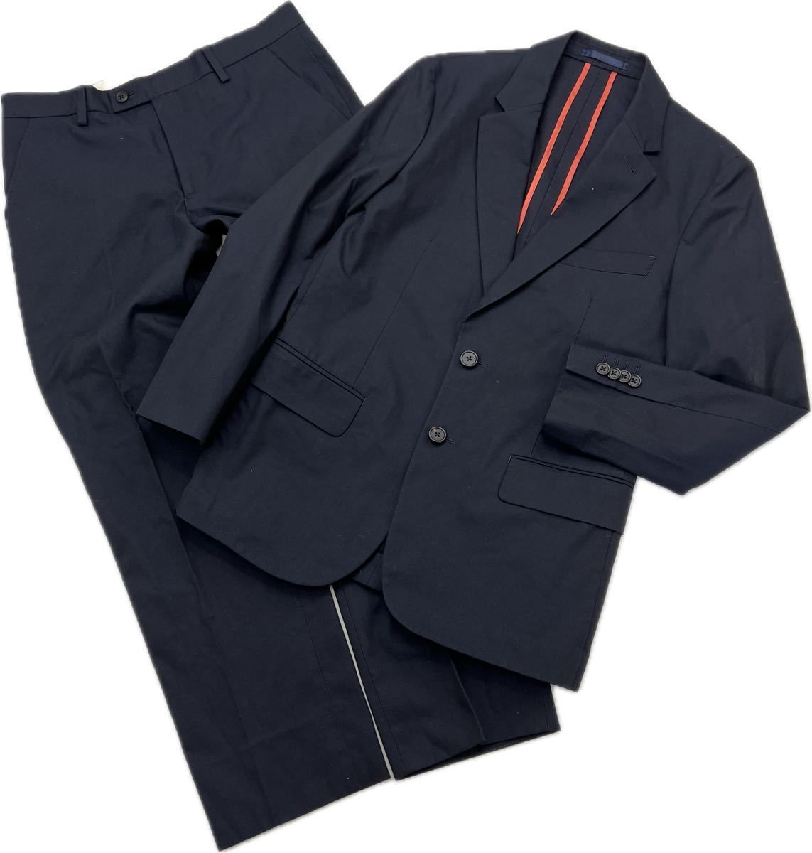 Paul Smith セットアップ スーツ 上下セット キッズ 150-160相当 ダークネイビー 卒業式 発表会 結婚式 入学式 ポールスミス A321