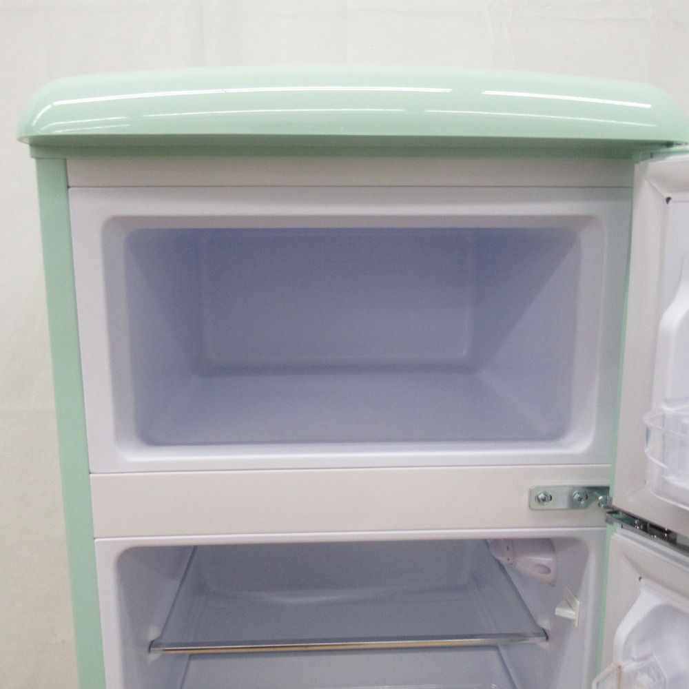 ミントグリーン 冷蔵庫 ダブルドア レトロPRR-082D-LG 2023年製 ミントグリーン 冷蔵庫 ダブルドア レトロPRR-082D-LG 2023年製