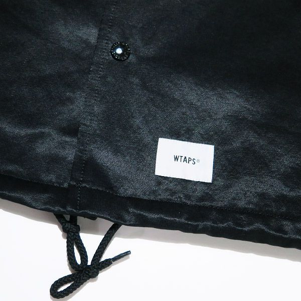 WTAPS ダブルタップス 19SS GREASERS/JACKET.RACO.SATIN 191TQDT-JKM01 
