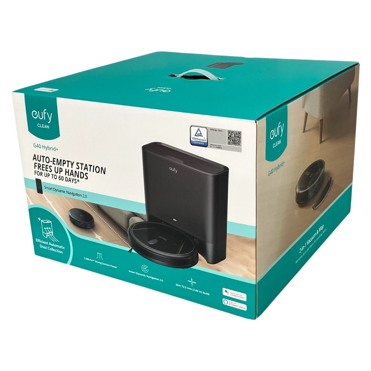 ANKER Eufy Clean G40 Hybrid アンカー ユーフィー ロボット掃除機 クリーナー 家電 ♥ K10555505