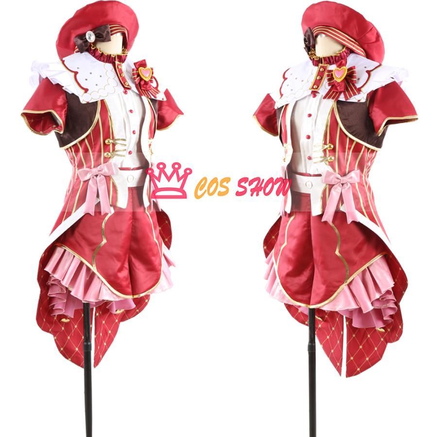 あんさんぶるスターズ! あんスタ 誰かの目標点 姫宮桃李 ひめみやとうり コスプレ衣装 cosplay 仮装 帽子付き オーダーメイド製作 イベ