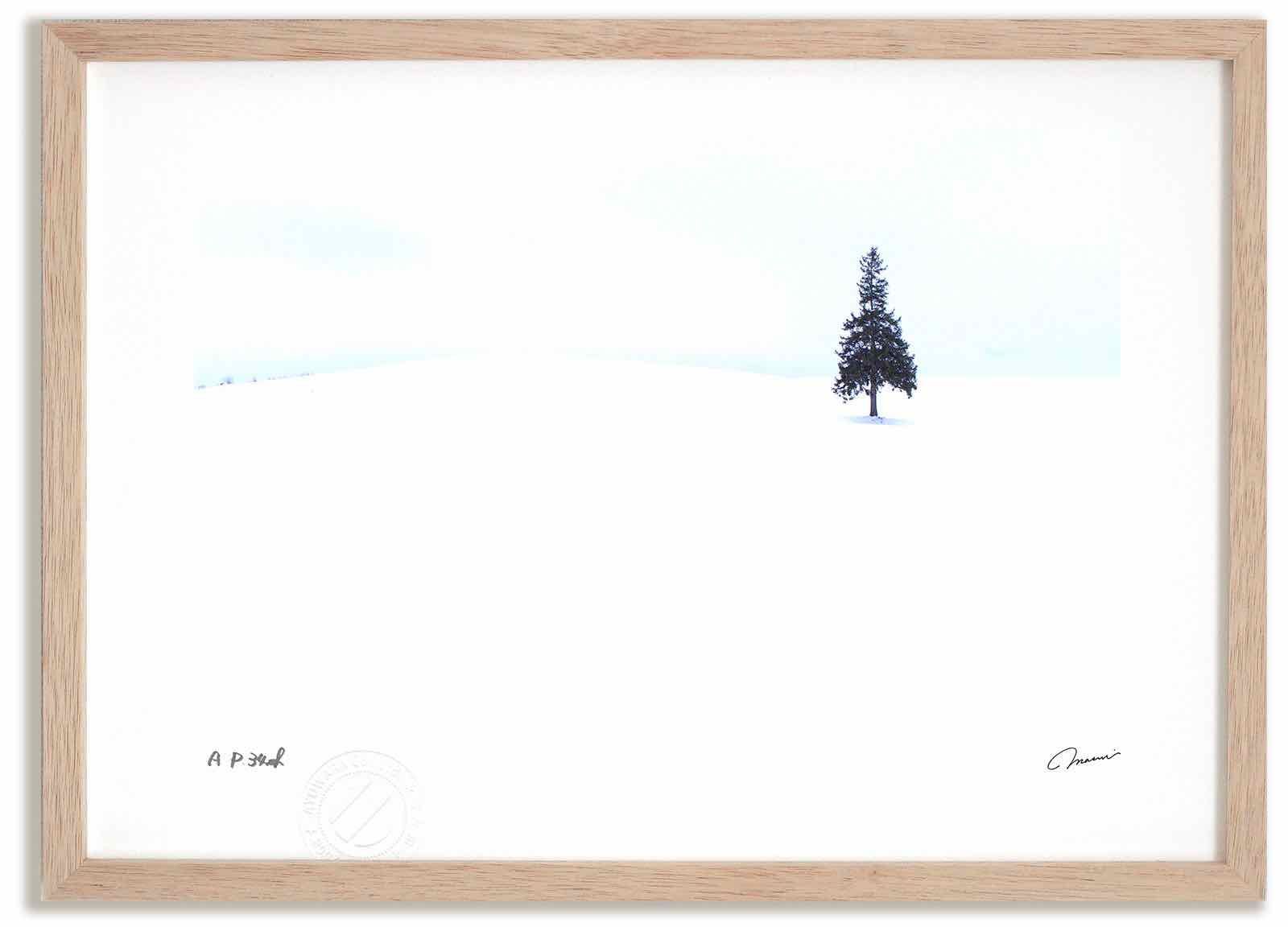 アートフォト 絵画 ツリーの木5 高橋真澄 インテリア 額入り 額装込 風景画 油絵 ポスター アート アートパネル リビング 玄関 プレゼント モダン アートフレーム 飾る Mサイズ おしゃれ 壁掛け 絵