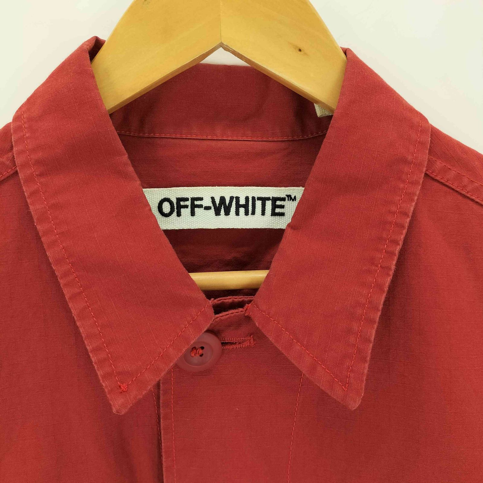 オフホワイト OFF-WHITE Field Jacket Square Red メンズ import