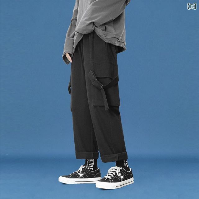 M [4XL]メンズ ファッション 服 オシャレ シンプル 大人 かっこいい 大きいサイズ ストリート 紳士服 カジュアル 長ズボン 韓国スタイル ベルベット 厚手 ストレート レッグ ]メンズ ファッション 服 オシャレ シンプル [4XL]メンズ