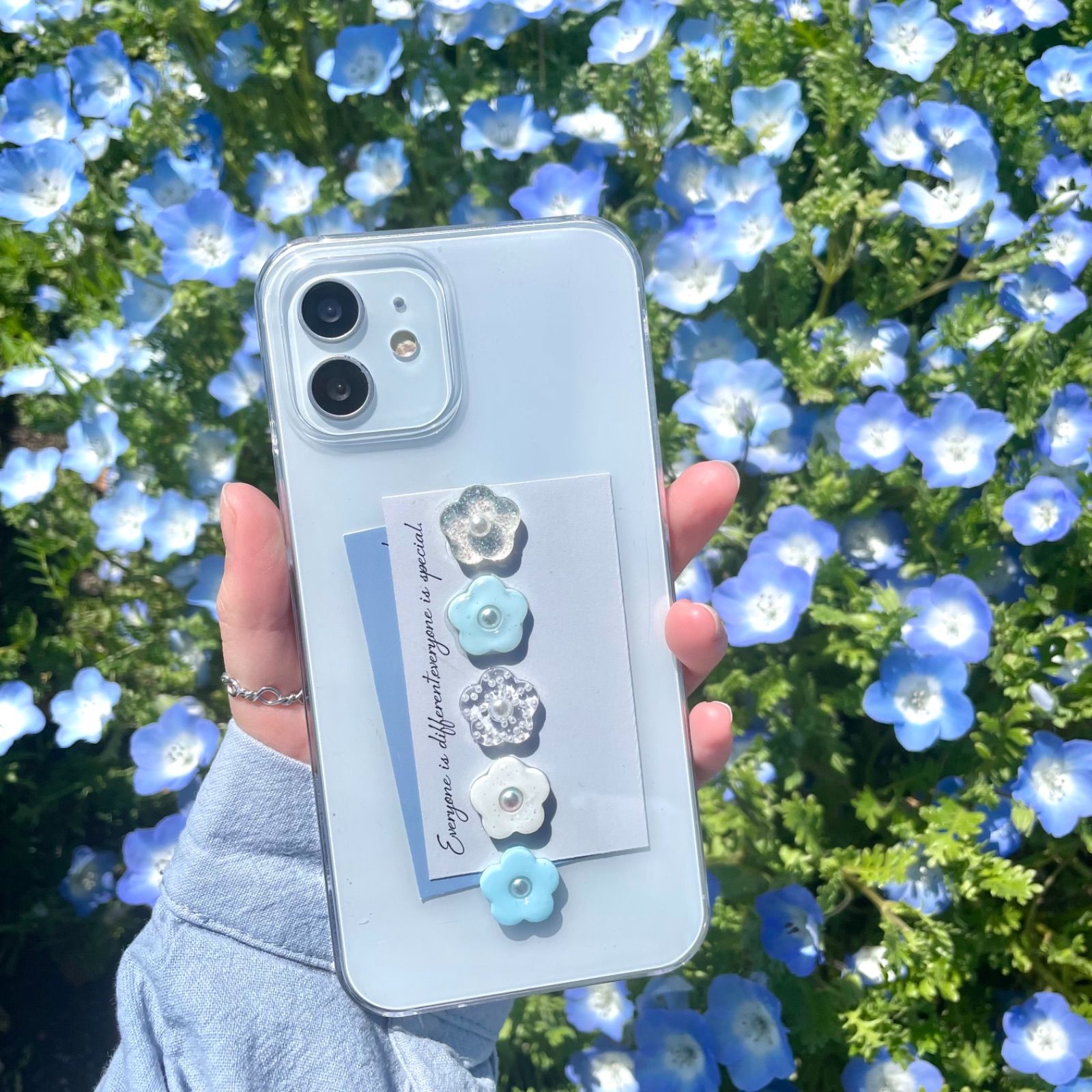 iPhoneケース スマホケース ハンドメイド お花 花 韓国 フラワー 人気