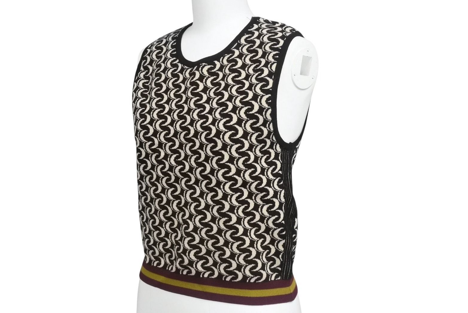 13AW DRIES VAN NOTEN ジャガード 総柄 ペイズリー ベスト 13AW DRIES VAN NOTEN ジャガード 総柄 ペイズリー ベスト