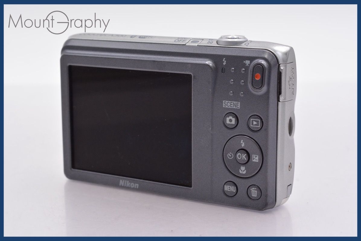Nikon COOLPIX A300 デジタルカメラ(ジャンク) COOLPIX ニコン コンデジ Nikon A300 ブラック 中古 Wi-Fi搭載