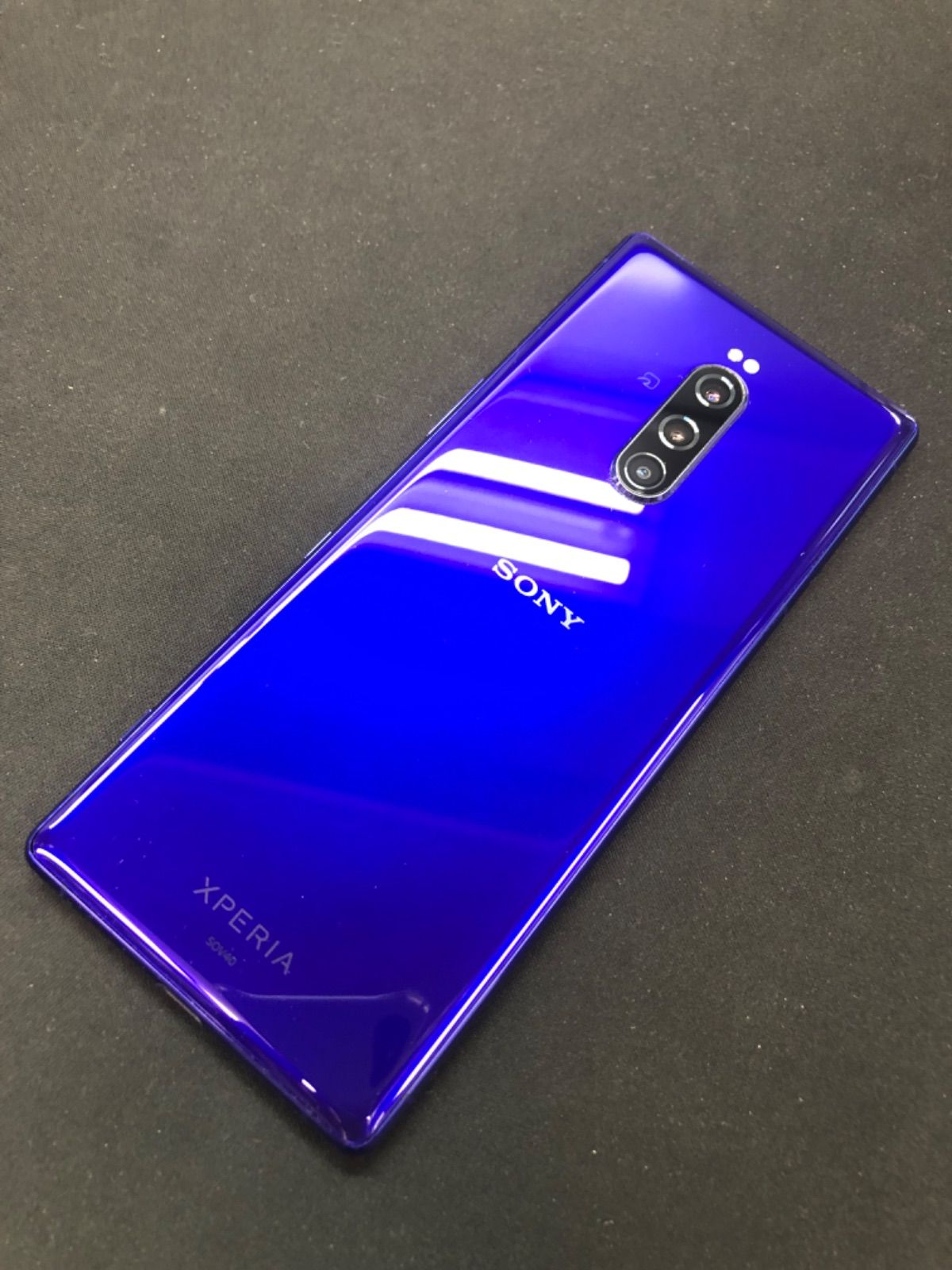 訳あり品】Xperia 1 au 64GB SOV40 パープル - メルカリ