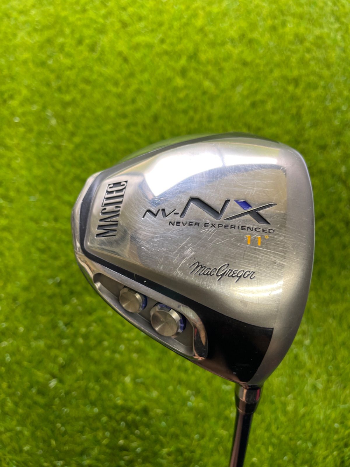 MacGregor - MacGregor　マグレガー　NV-S　メンズゴルフドライバー　カーボン　S　9°　右利き用　46インチ　D-2　約283g MacGregor マグレガー NV-S メンズゴルフドライバー カーボン S
