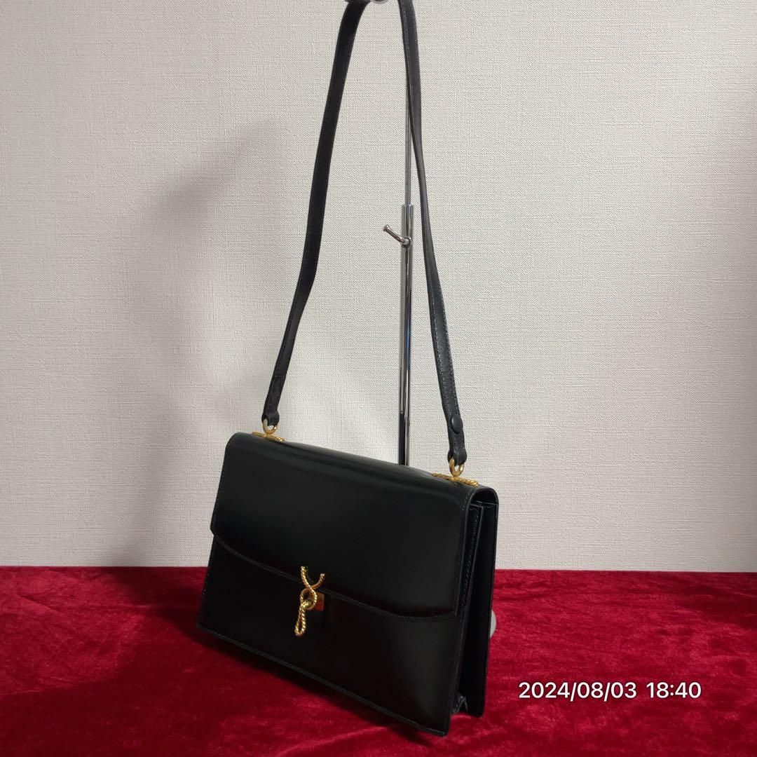☆美品☆MORABITO モラビト レザーショルダーバッグ ネイビー 鞄 ☆美品☆MORABITO モラビト レザーショルダーバッグ ネイビー 鞄