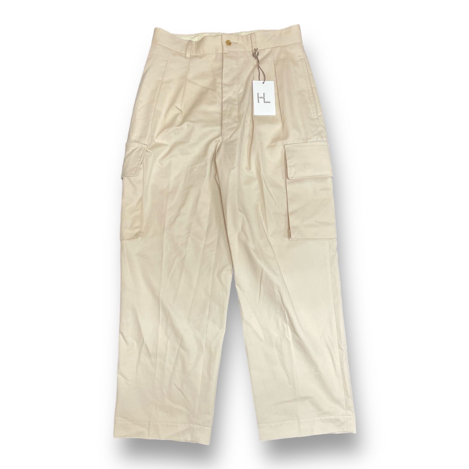 定価44000円 HERILL 22SS EGYPTIAN COTTON CARGO PANTS エジプシャン