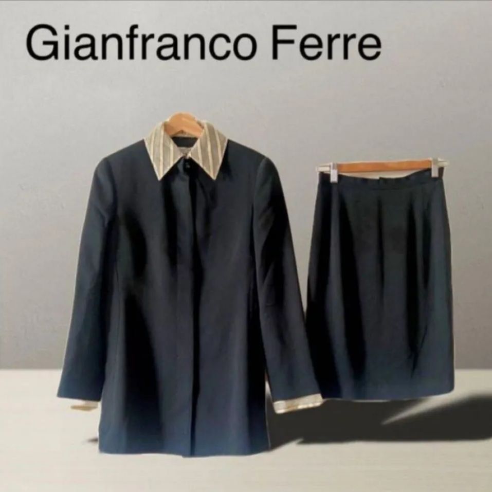 Gianfranco Ferre】ジャンフランコフェレ ブラックフォーマル