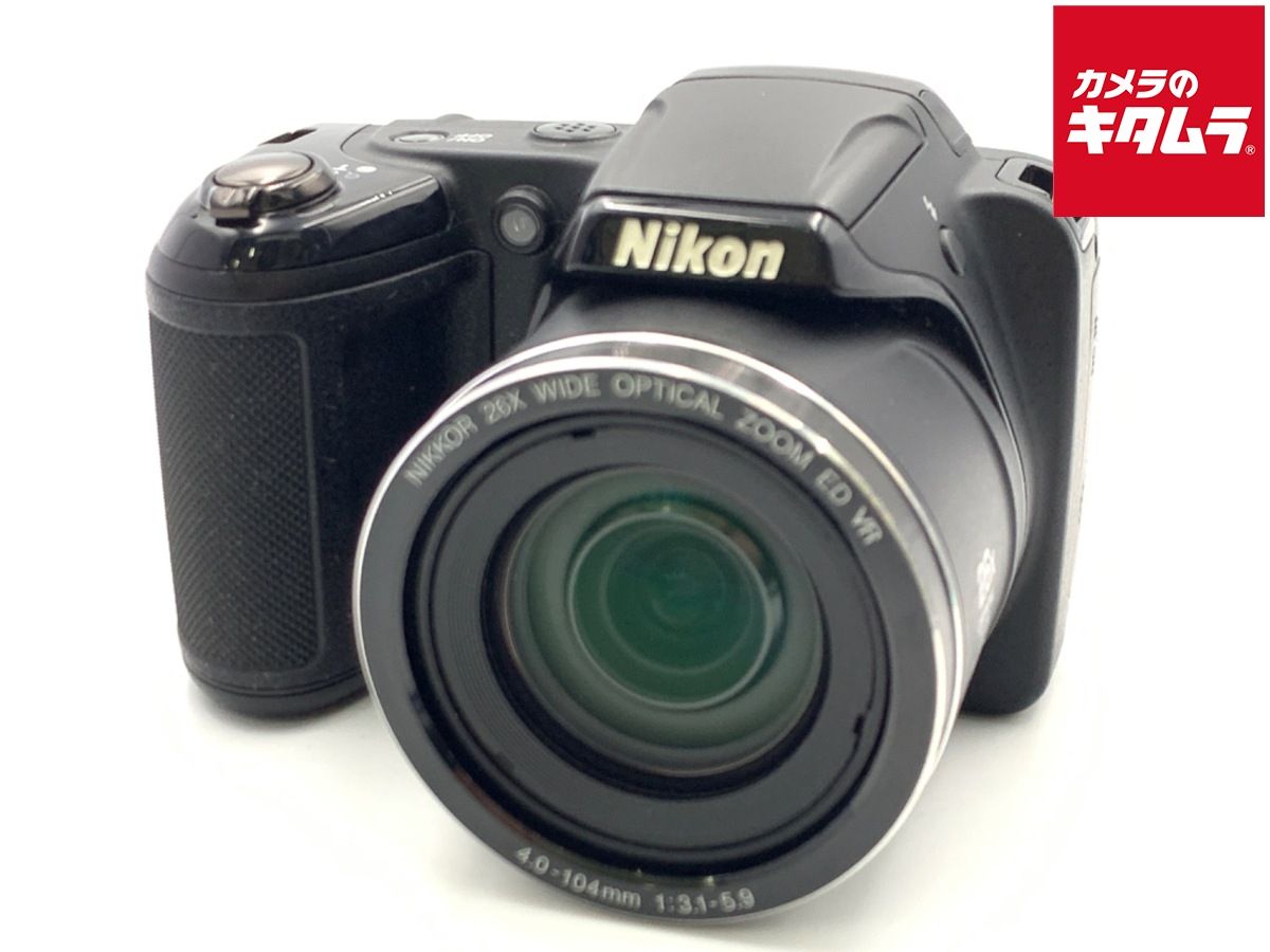並品 ニコン COOLPIX L320 ブラック