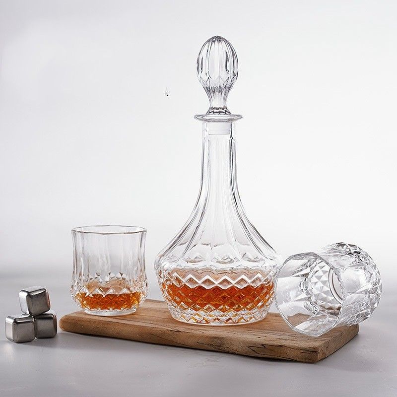 クリスタルデカンタ ブランデー セット クリスタルデカンタ ブランデー セット 新品ウイスキーデカンタ