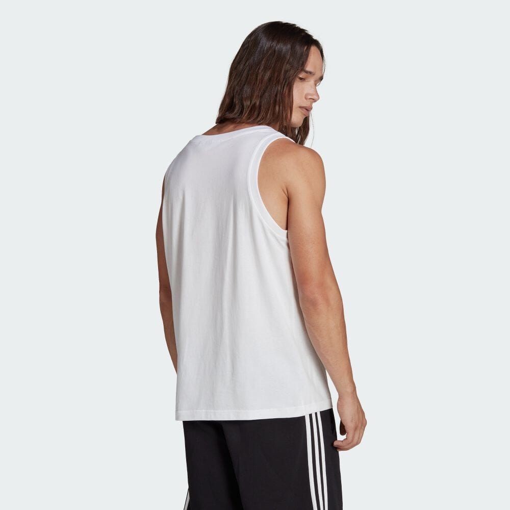 (アディダスオリジナルス) adidas Originals アディカラー クラシックス トレフォイル タンクトップ メンズ BVB27 IA4808 MENS ADICOLOR CLASSICS TREFOIL TANK TOP WHITE