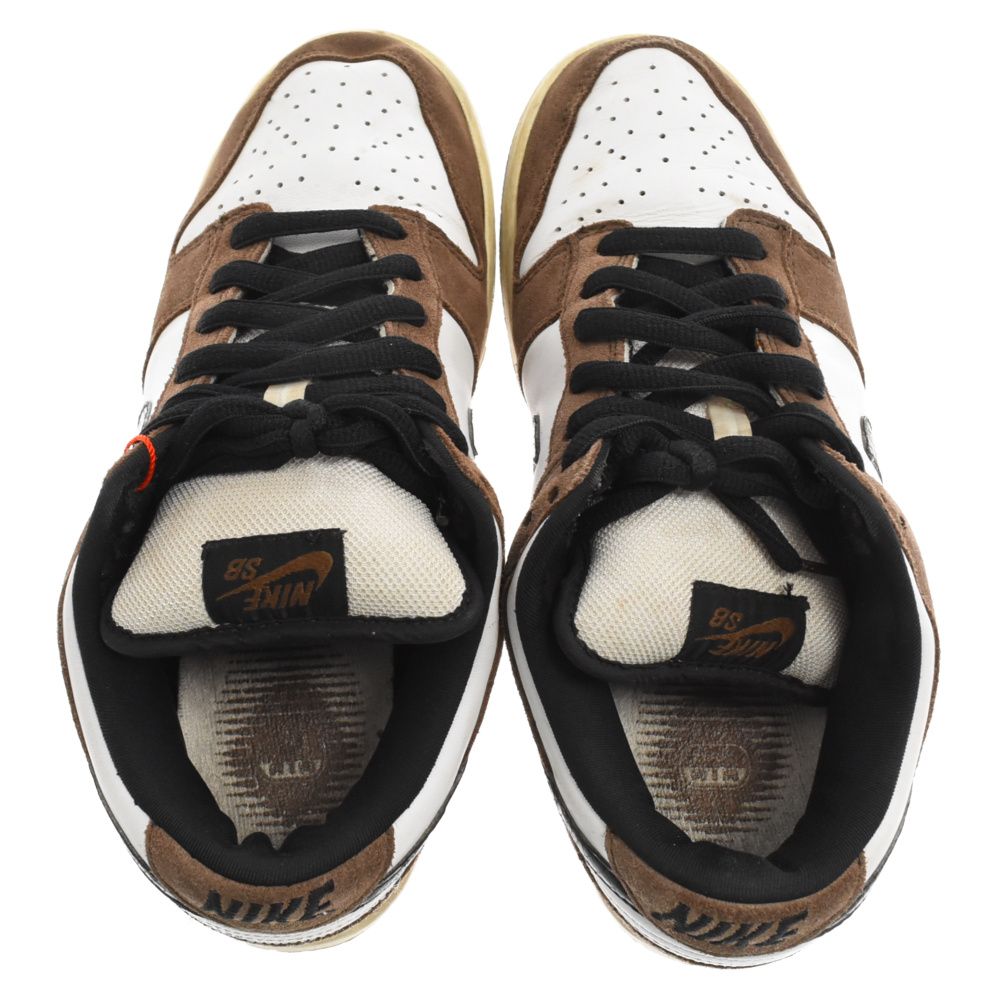 NIKE ナイキ DUNK LOW WHITE BLACK TRAIIL END BROWN 304292-102 ダンク ロー トレイルエンド ダンク ローカットスニーカー US9/27cm ブラウン/ホワイト NIKE (ナイキ) DUNK LOW WHITE BLACK TRAIIL END BROWN 304292-102