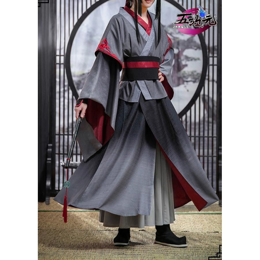 【公式正規品】 魔道祖師 暁星塵 コスプレ 衣装S ウィッグ 猫屋小舗 喵屋小舗 猫屋小舗 魔道祖師 公式衣装 コスプレ 暁星塵 ※ウィッグ 靴 武器