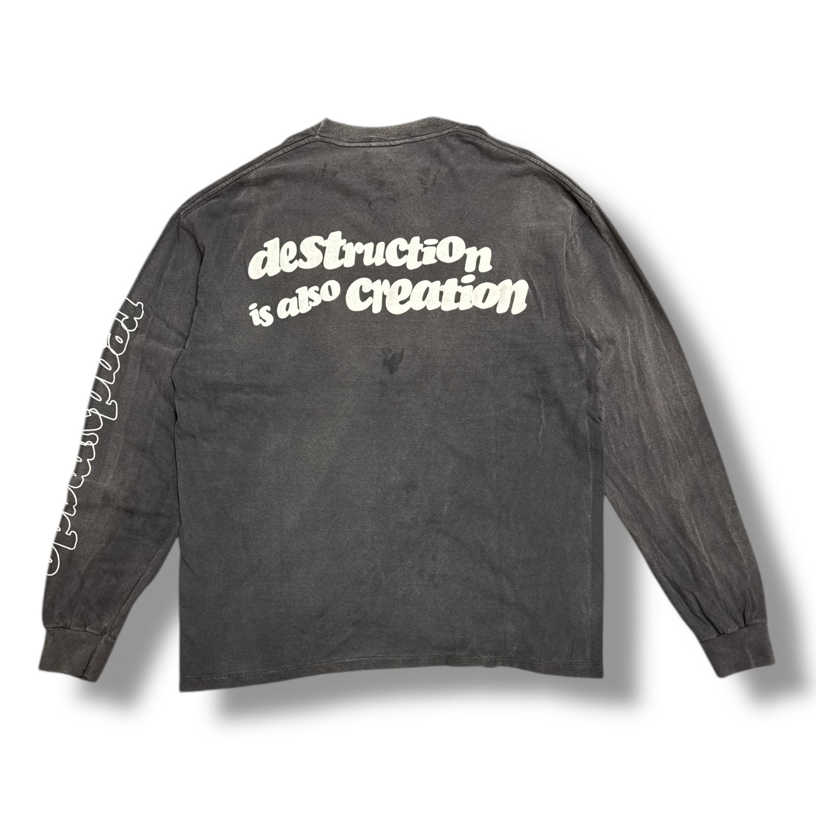 参考上代41800円 未使用品 READYMADE 24SS LS T DESTRUCTION 参考上代41800円 未使用品 READYMADE 24SS LS T DESTRUCTION