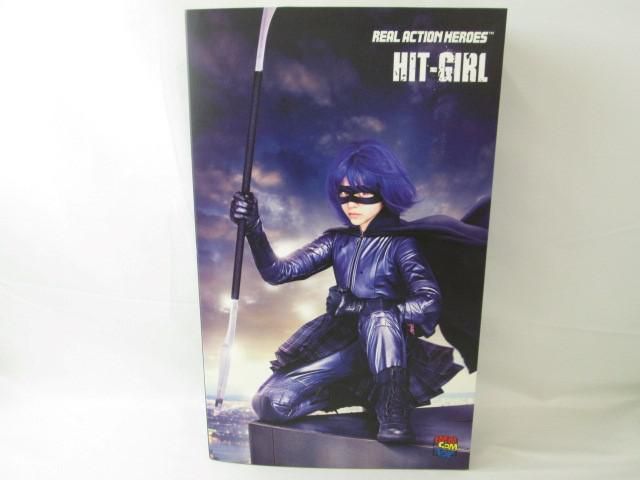 【美品】 フィギュア リアルアクションヒーローズ RAH KICK-ASS キック・アス HIT-GIRL ヒットガール メディコムトイ