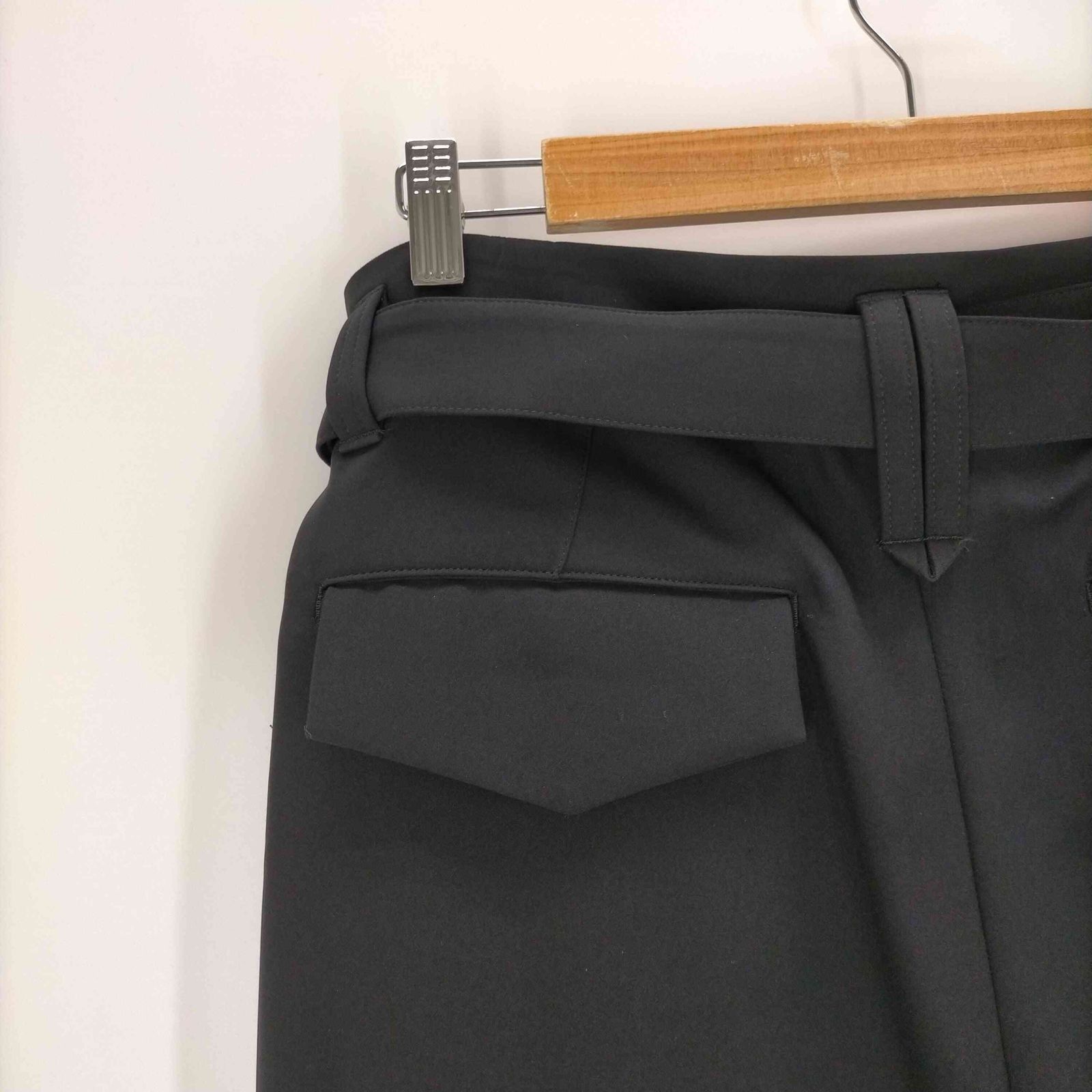 クルニ CULLNI ベルト付き 2タックスラックスパンツ メンズ 表記無