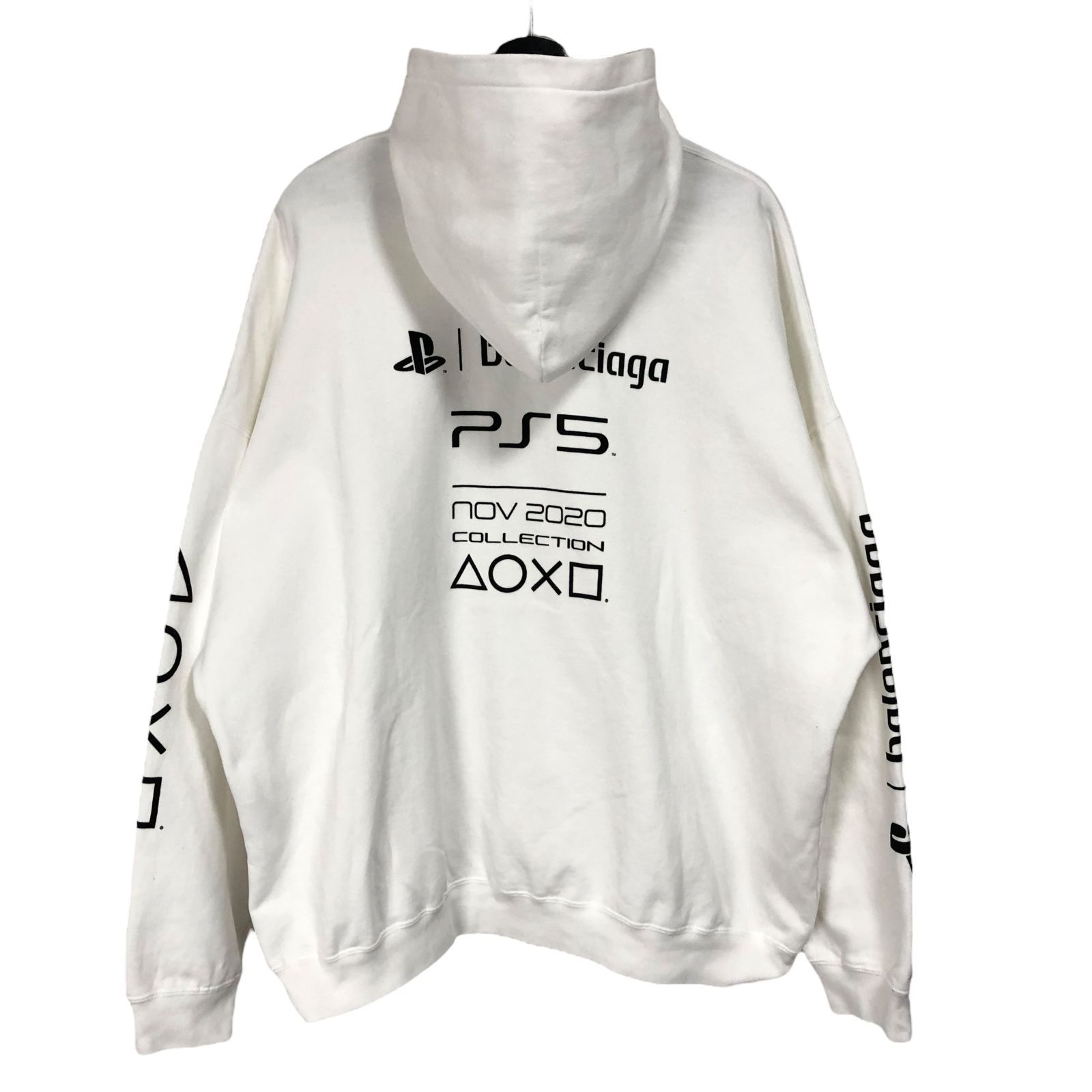 早期完売★BALENCIAGA PLAYSTATION フーディー★NewArrival BALENCIAGA バレンシアガ 21AW Playstation Boxy Hoodie