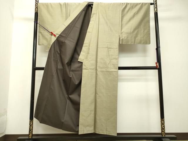 平和屋着物○男性 本場大島紬 100亀甲 総詰め 堀之内織物謹製 証紙付き