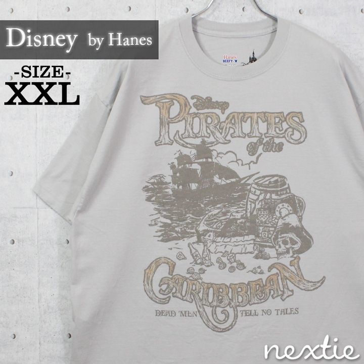 XXL / 古着 Tシャツ Disney ディズニー パイレーツオブカリビアン