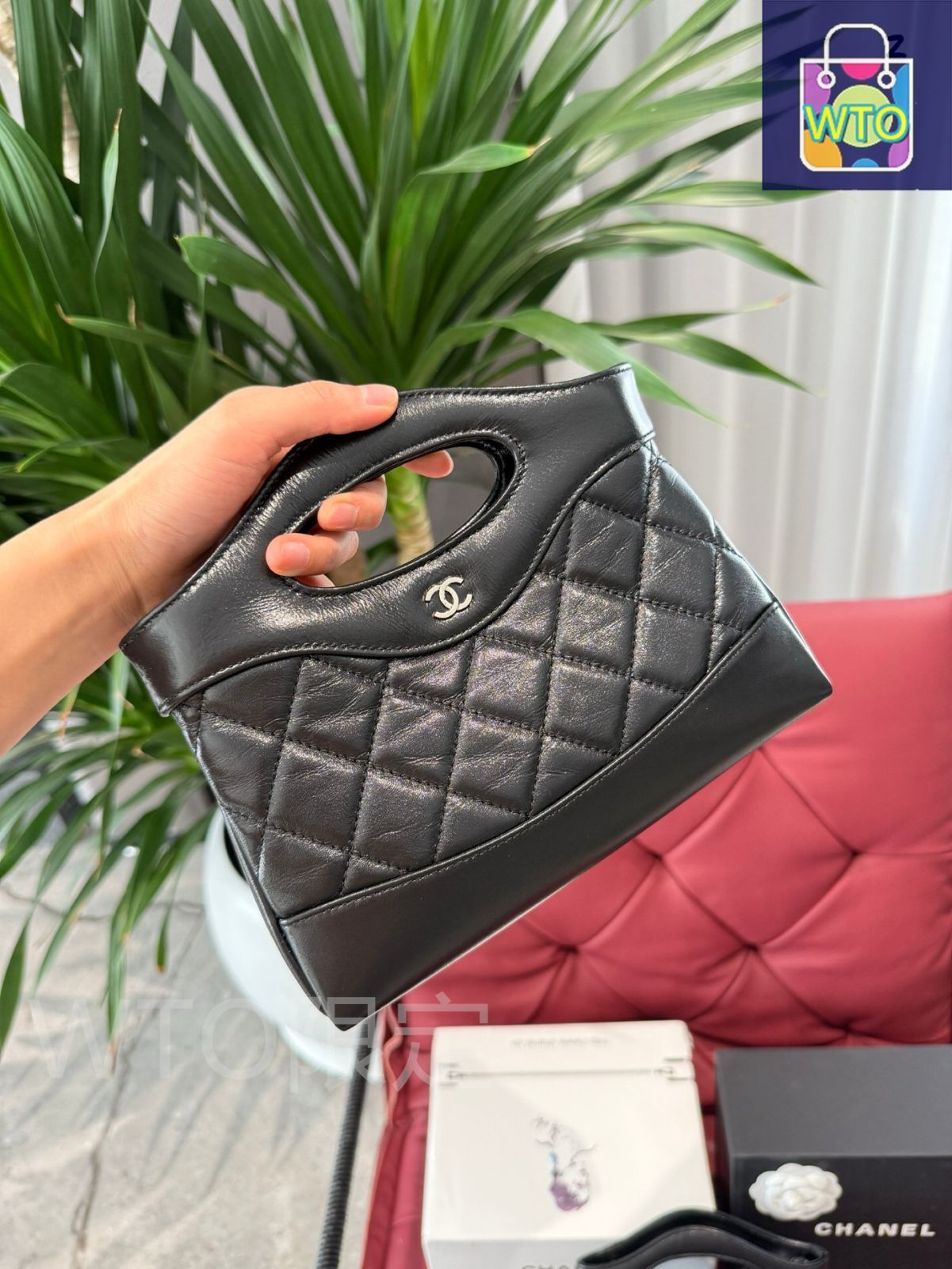 今日特価】Chanel 31bag nano シャネル 31 バッグ ナノ - メルカリ