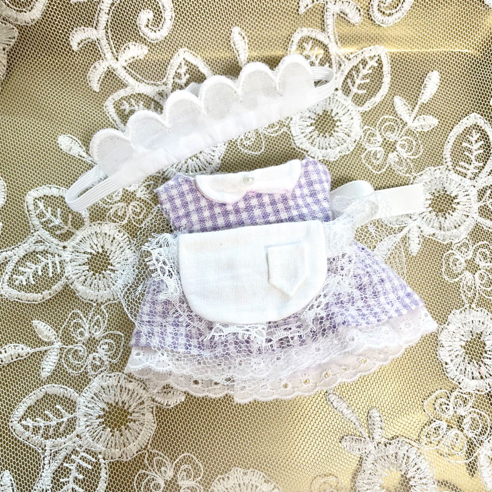 2個セット】🥛🥞ちいさなメイドさん🧹🫧 ／ 10cm〜11cmぬい
