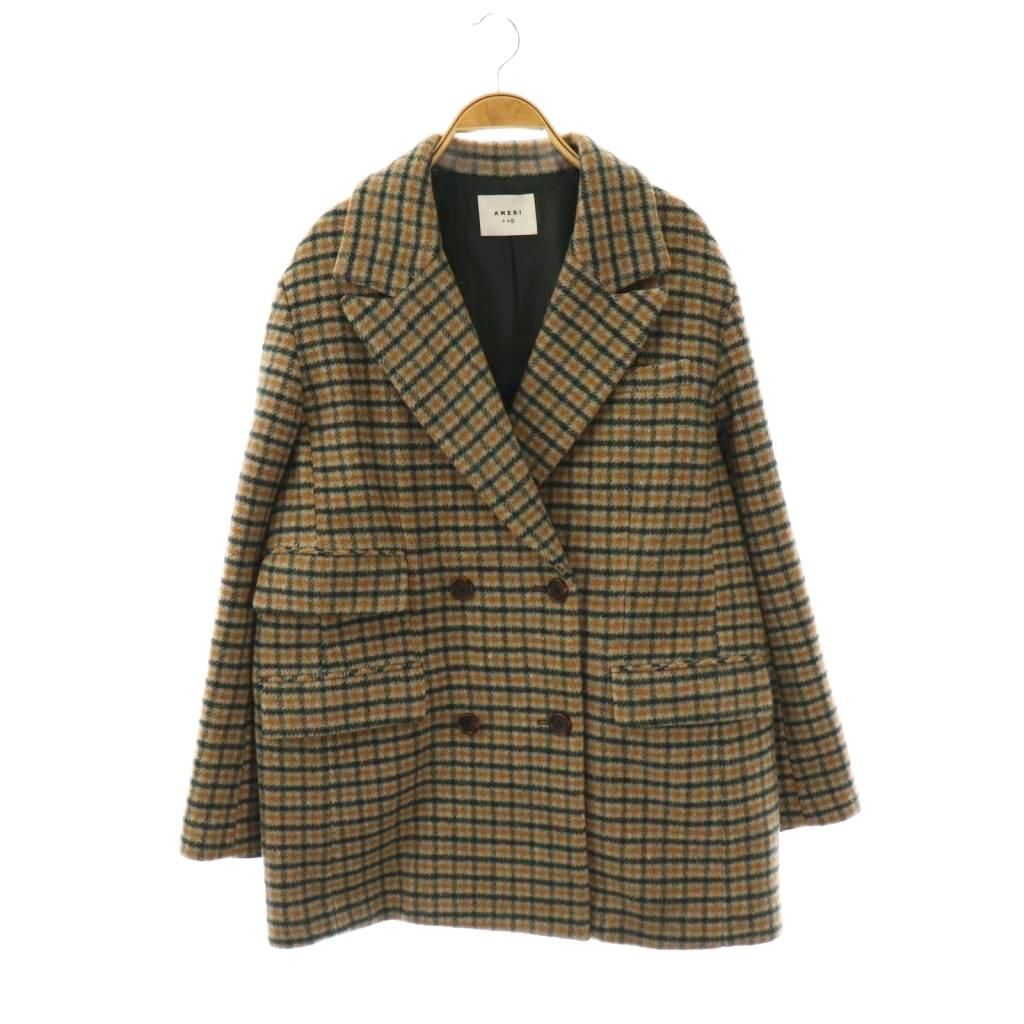ジャケット・アウター Ameri VINTAGE CHECK ECO WOOL BIG JACKET Ameri（アメリ）の「CHECK ECO WOOL BIG JACKET（テーラード
