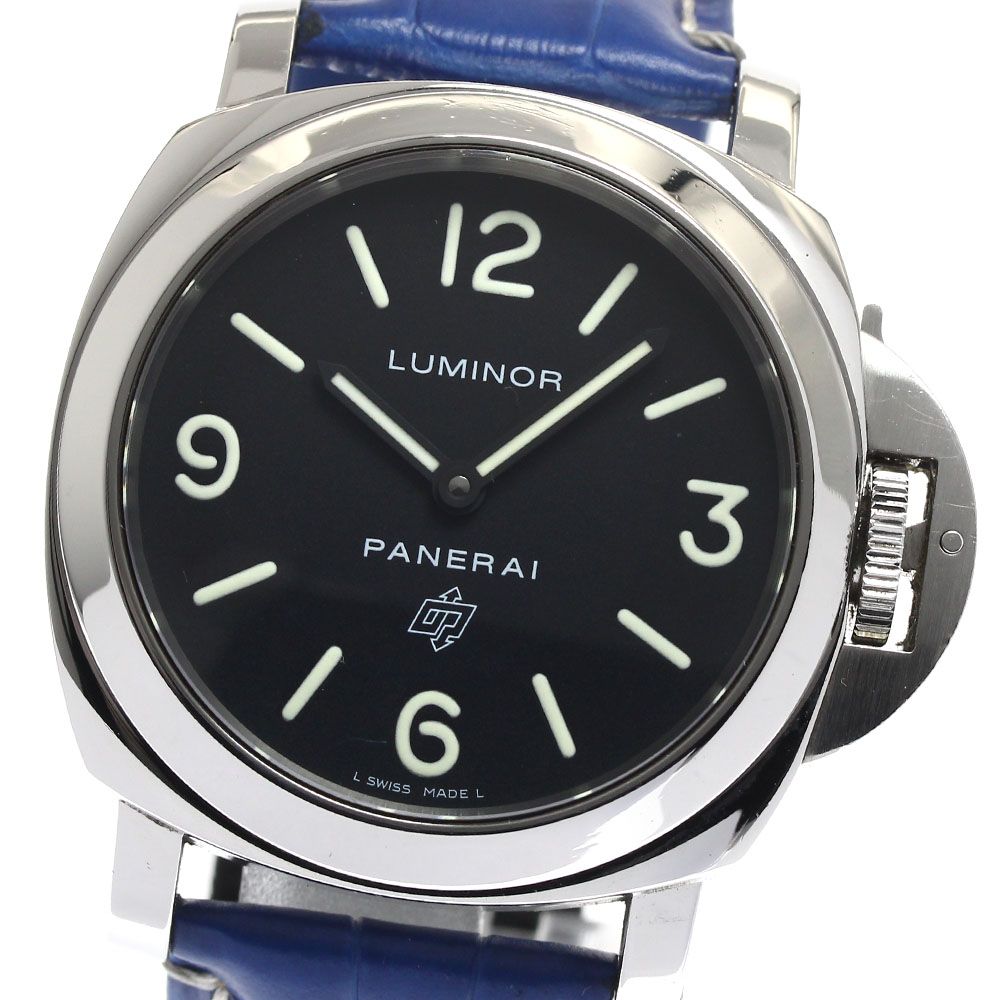 パネライ PANERAI PAM01000 ルミノール ベース ロゴ アッチャイオ 手巻き メンズ_888313