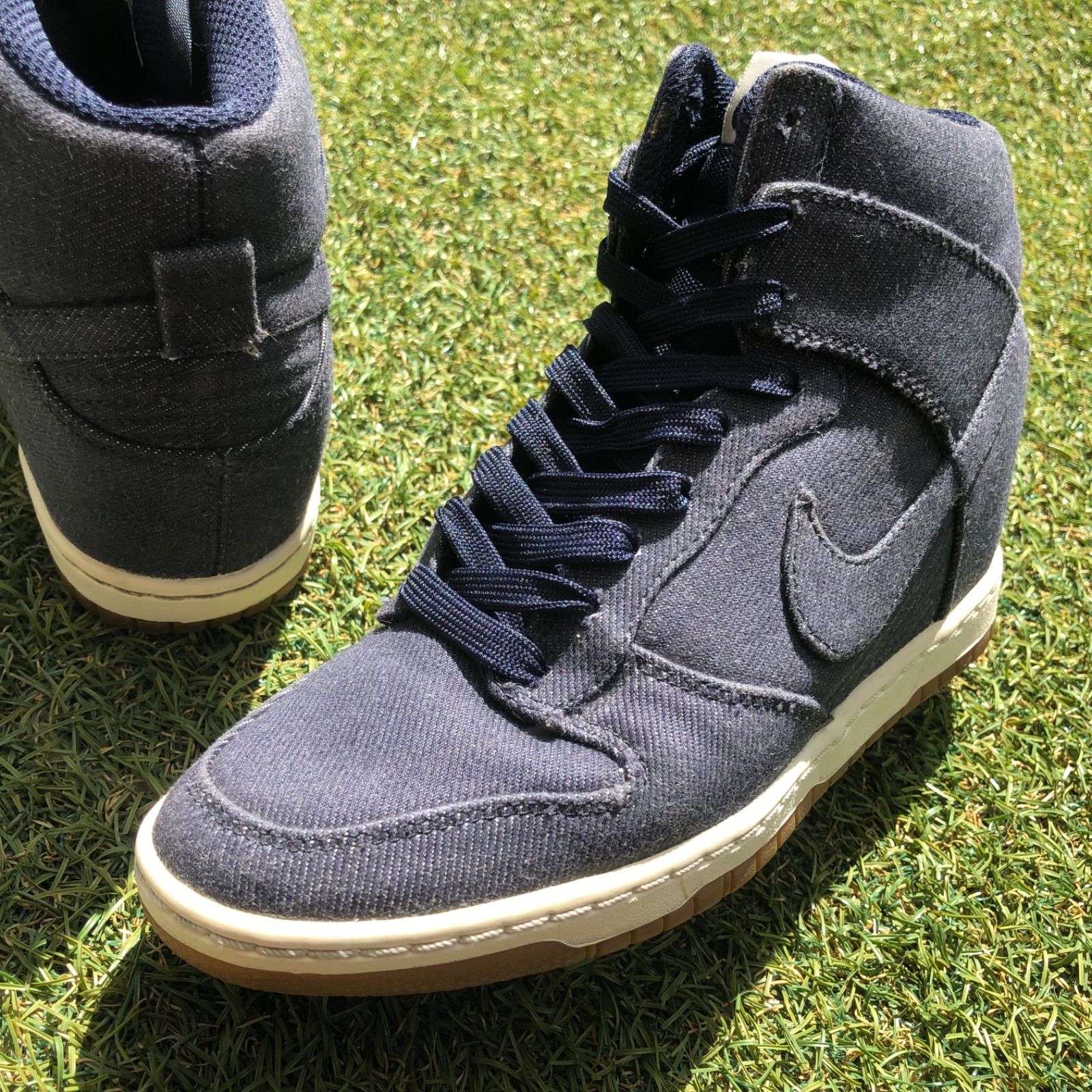 美品22.5NIKE DUNK SKY HIナイキ ダンク スカイハイHT919