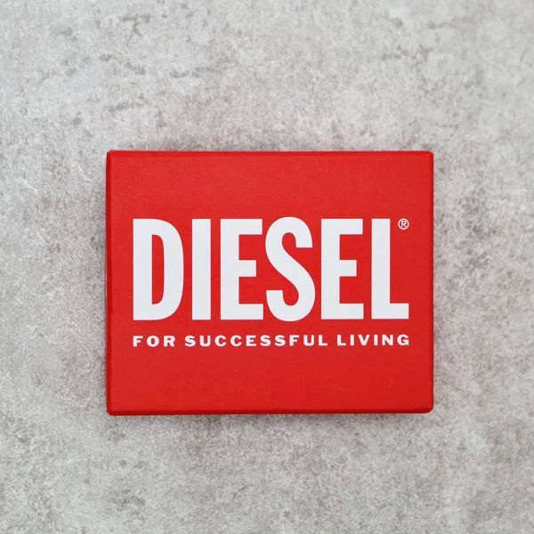 ディーゼル DIESEL HIRESH-S LI 本革 レザー ウォレット 小銭入れ付き