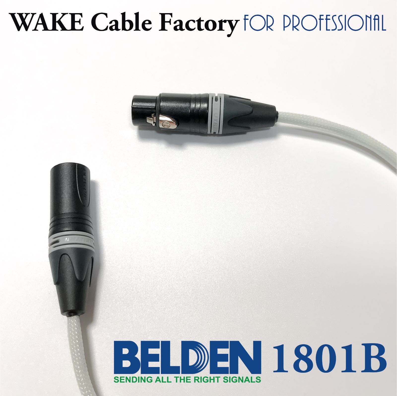 プレミアム仕様！BELDEN1801B★AES/EBUデジタルケーブル3m プレミアム仕様！BELDEN1801B☆高性能デジタルケーブル3m☆AES