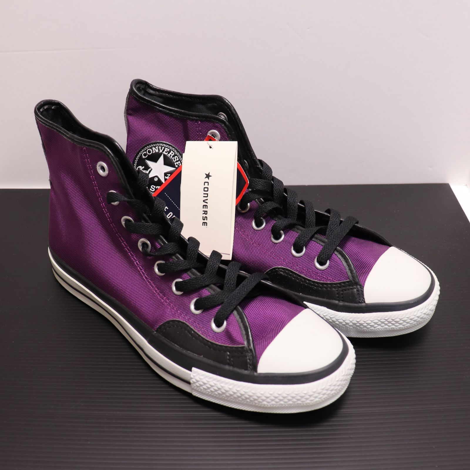 希少】新品 コンバース オールスター JP 26.5 メッセンジャー HI パープル CONVERSE ALL STAR メッセンジャー HI スニーカー  パープル - メルカリ