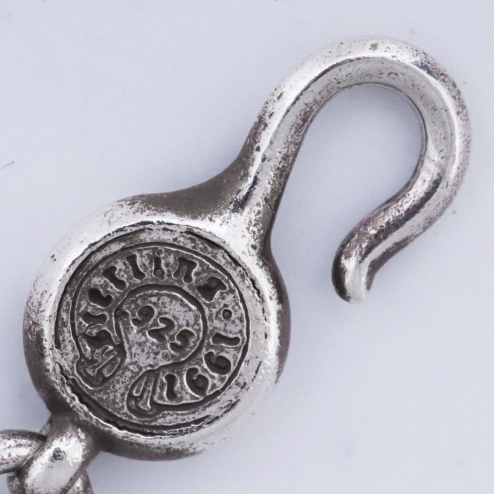 CHROME HEARTS クロスボールブレスレット #2 10リンク シルバー - メルカリ